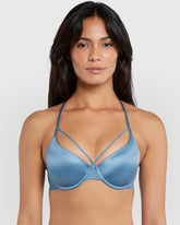 Isla & Evie Obvious Lightly Lined Full Coverage Bra Blue / 34B